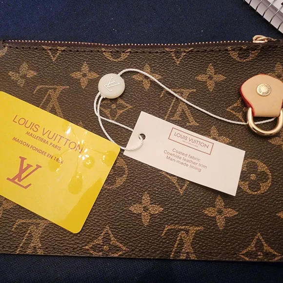 Brown Monogram Canvas NEVERFULL MM TOTE - Picture 14 of 16